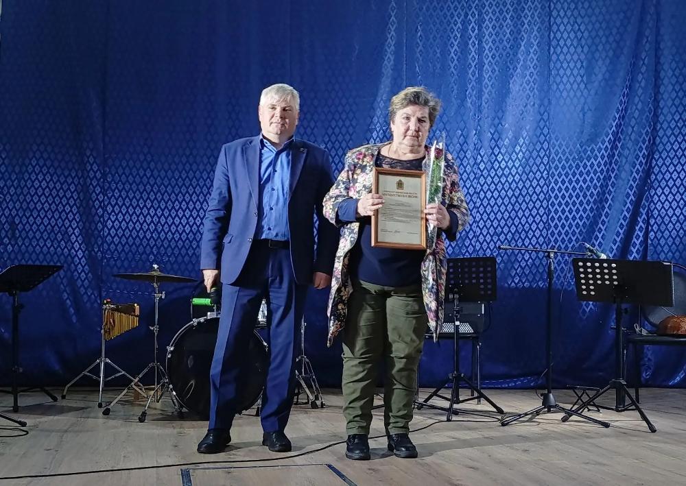 Медицинские работники посетили концерт Марты Серебряковой.