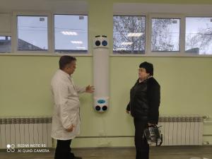 Глава администрации Белинского района Олеся Юрьевна Мягкова, посетила  районную больницу