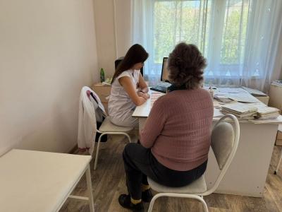 Профилактические осмотры и диспансеризация в селе Лермонтово.