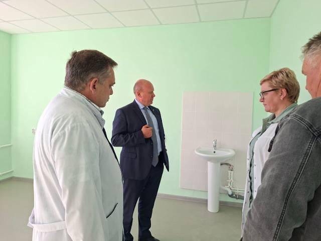 Министр здравоохранения Пензенской области посетил Белинскую больницу.