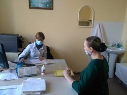 Прием областных специалистов