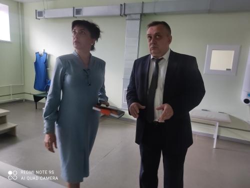 Белинскую районную больницу посетила заместитель Министра здравоохранения Пензенской области Марина Воробьева