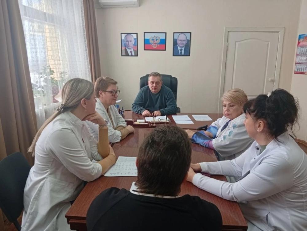 Совещание с руководителями структурных подразделений